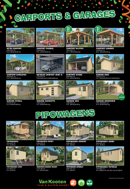 Carports, Garages, Pipowagens & Pods