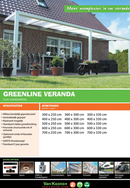 Greenline Veranda glasdak