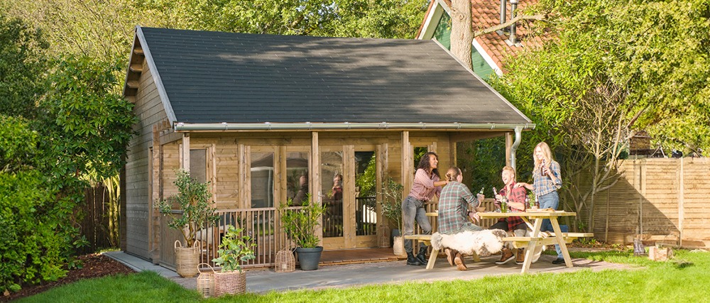 Tuinhuis op maat, afgestemd op uw wensen! Tuinhuis op maat, afgestemd op uw wensen!