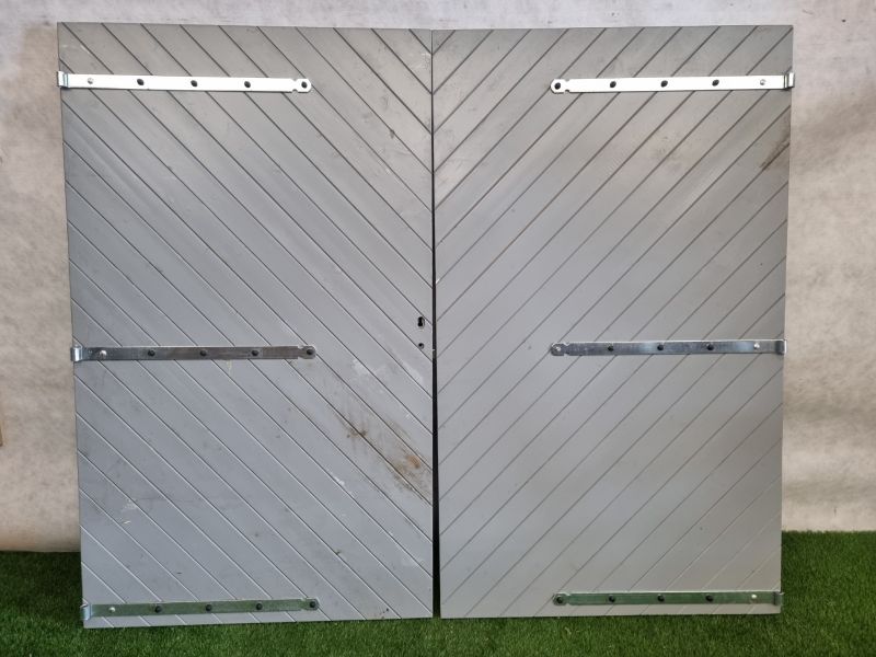 Houten garagedeuren – 239 x 201 cm, zonder hang- en sluitwerk - SALE25115 Houten garagedeuren – 239 x 201 cm, zonder hang- en sluitwerk - SALE25115