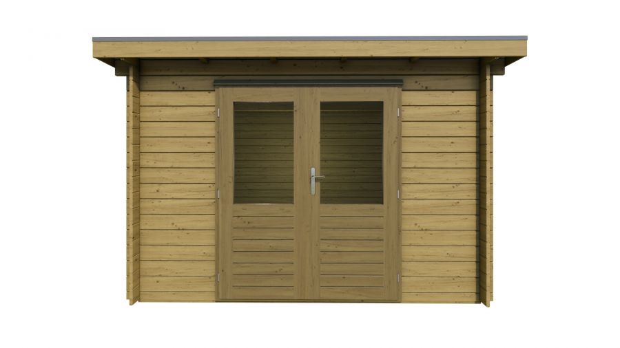 Classicline Blokhut Gelderland Geïmpregneerd 300x250