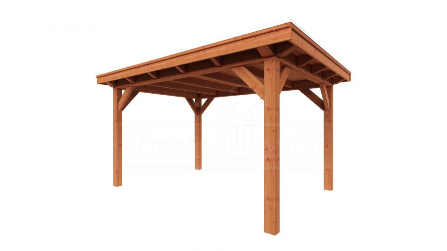 Buitenverblijf Florence 425x360 cm - Plat dak Buitenverblijf Florence 425x360 cm - Plat dak