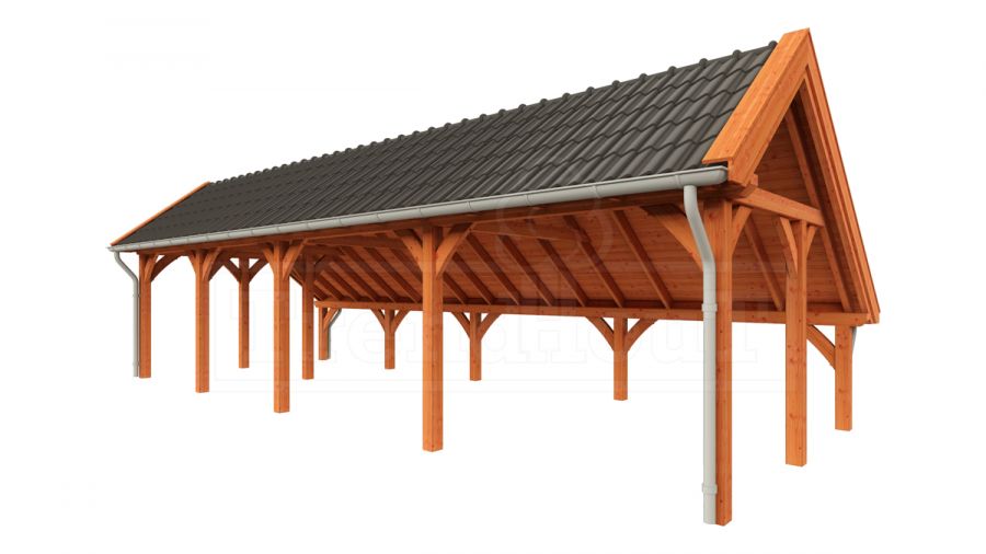 Kapschuur de Hoeve XL 1110x440 cm Kapschuur de Hoeve XL 1110x440 cm
