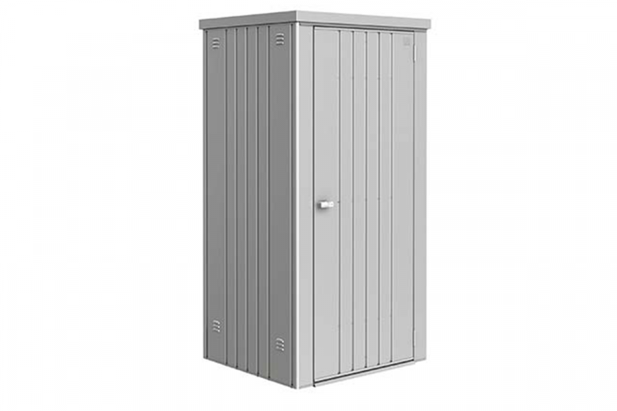 Biohort metalen tuinkast 90 zilver 93x83x182,5 cm Biohort metalen tuinkast 90 zilver 93x83x182,5 cm