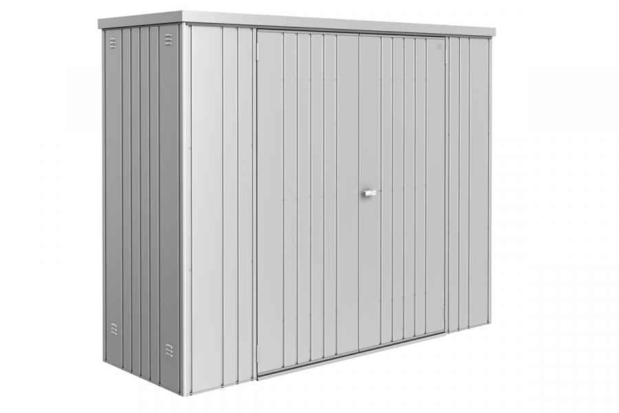 Biohort metalen tuinkast 230 zilver 227x83x182,5 cm