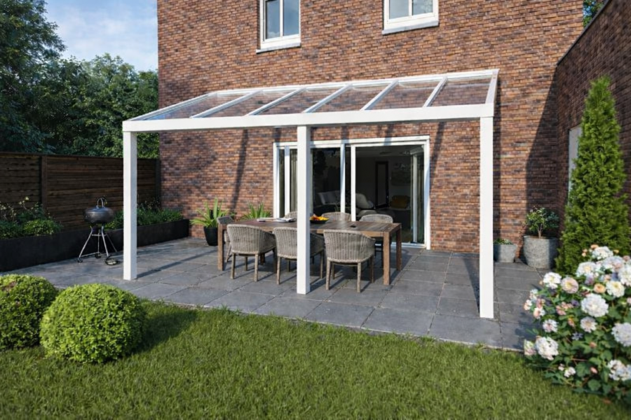 Verasol Greenline aluminium veranda 400x300 cm glasdak
