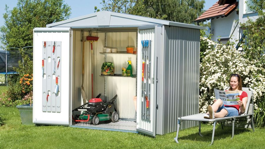 Biohort Europa 1 metalen berging 172x84x196 cm