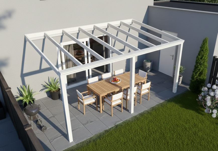 Greenline veranda 500x250 cm - glasdak