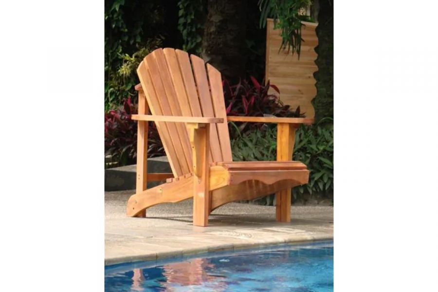 Hardhouten relax stoel Hardhouten relax stoel