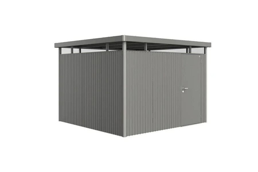 Biohort Highline H6 metalen tuinhuis 315x315x222 cm met enkele deur Biohort Highline H6 metalen tuinhuis 315x315x222 cm met enkele deur