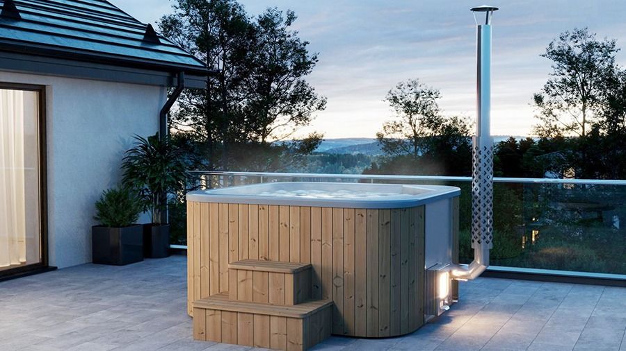 Tuindeco Hottub Deluxe vierkant