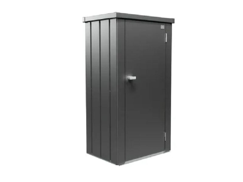 Biohort Julia M metalen terraskast 77,7 x 57 x 140,2 cm donkergrijs metallic Biohort Julia M metalen terraskast 77,7 x 57 x 140,2 cm donkergrijs metallic