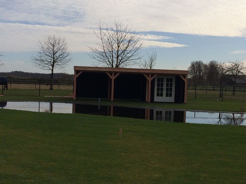 Trendhout Buitenverblijf Refter XL 900x400 cm - Holthees