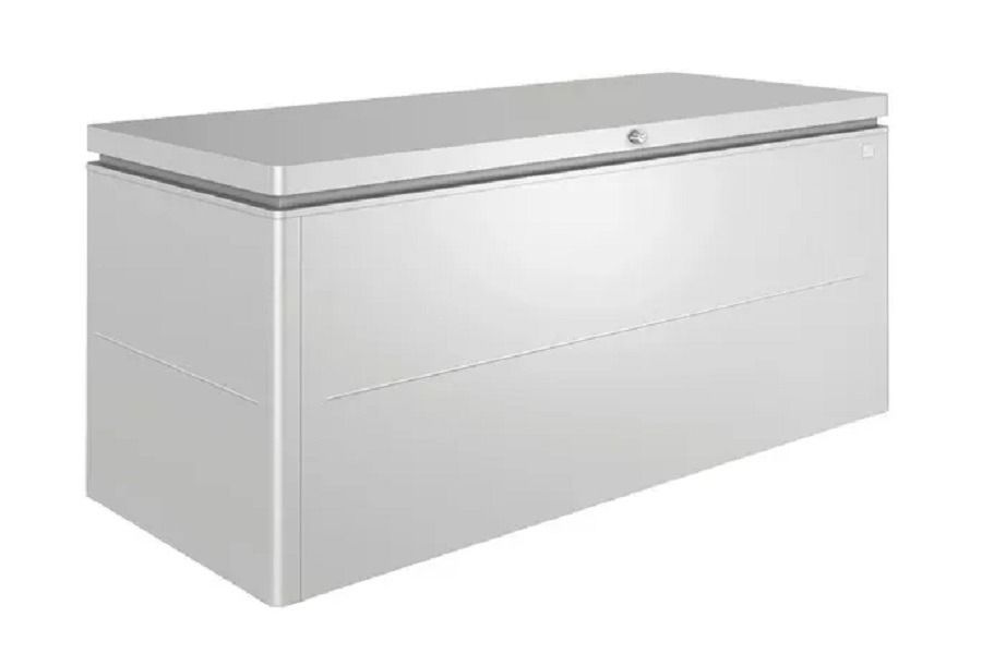 Biohort metalen Loungebox zilvergrijs 200x84x88,5 cm