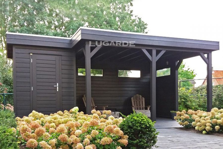 Lugarde Tuinhuis PR46 600x360 cm - 44 mm Lugarde Tuinhuis PR46 600x360 cm - 44 mm