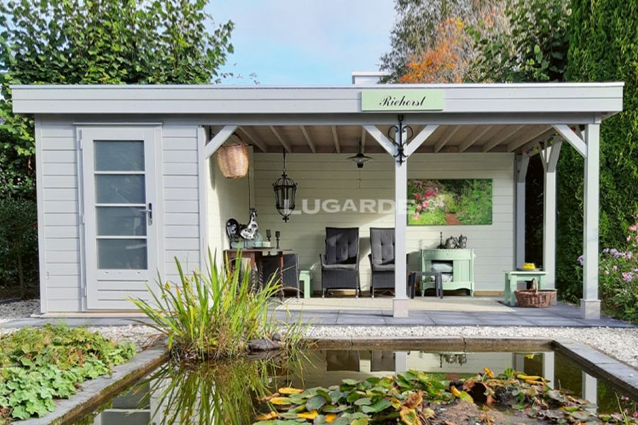 Lugarde Tuinhuis PR53 600x360 cm - 44 mm