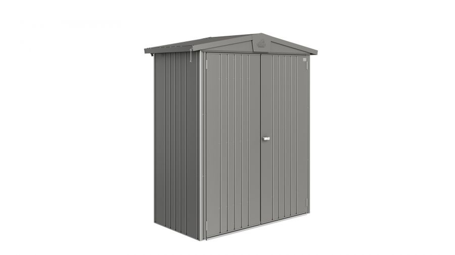 Biohort Europa 1 metalen berging 172x84x196 cm kwartsgrijs