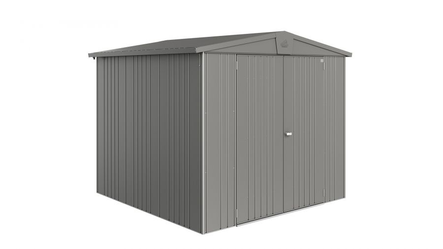 Biohort Europa 4 metalen tuinhuis 244x228x203 cm kwartsgrijs Biohort Europa 4 metalen tuinhuis 244x228x203 cm kwartsgrijs