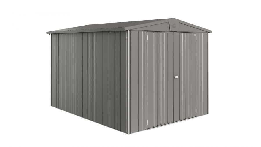 Biohort Europa 6 metalen tuinhuis 244x300x203 cm kwartsgrijs Biohort Europa 6 metalen tuinhuis 244x300x203 cm kwartsgrijs