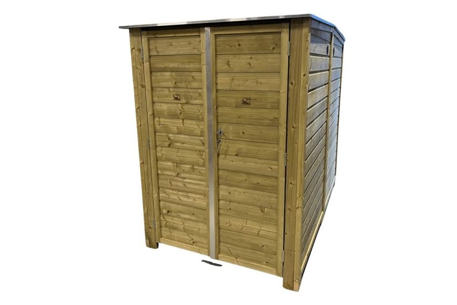 Lutrabox Multi-functionele motorberging 150x270x214 cm Lutrabox Multi-functionele motorberging 150x270x214 cm