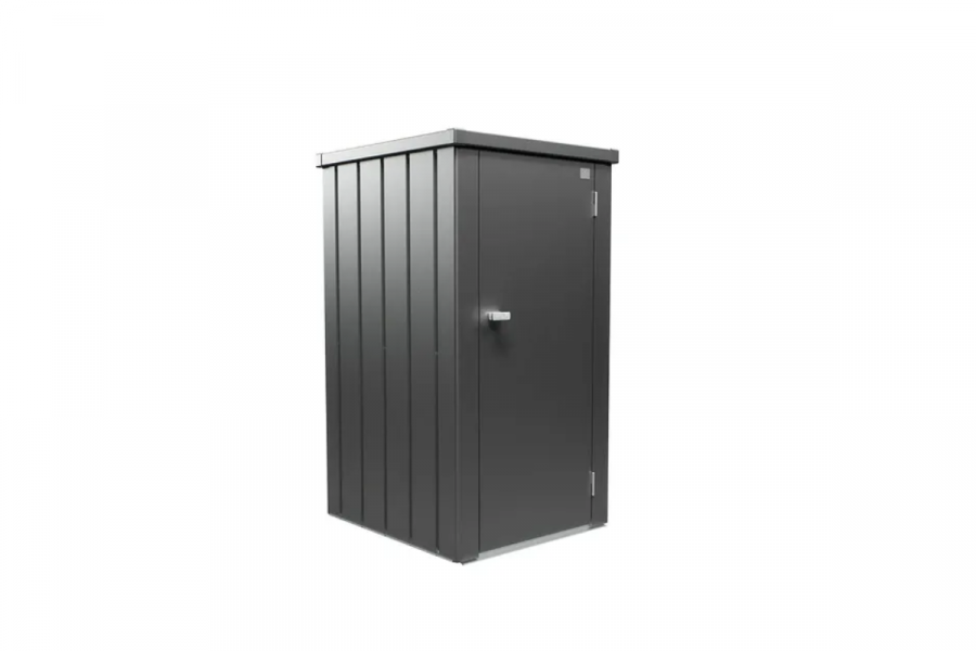 Biohort Julia L metalen terraskast 77,7x87x140,2 cm donkergrijs metallic Biohort Julia L metalen terraskast 77,7x87x140,2 cm donkergrijs metallic