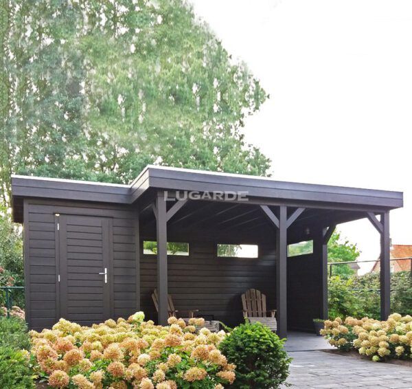 Lugarde Tuinhuis PR46 600x360 cm - 44 mm Lugarde Tuinhuis PR46 600x360 cm - 44 mm