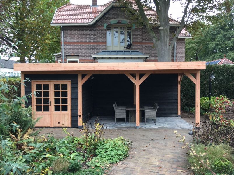 Buitenverblijf met luifel - Zuid-Beijerland Buitenverblijf met luifel - Zuid-Beijerland