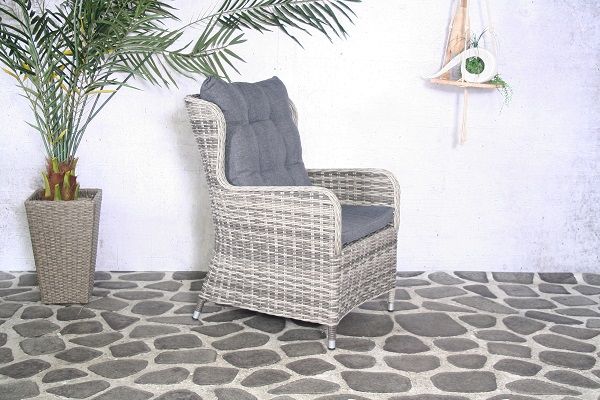 Tuinstoel Silvia wicker fauteuil Tuinstoel Silvia wicker fauteuil