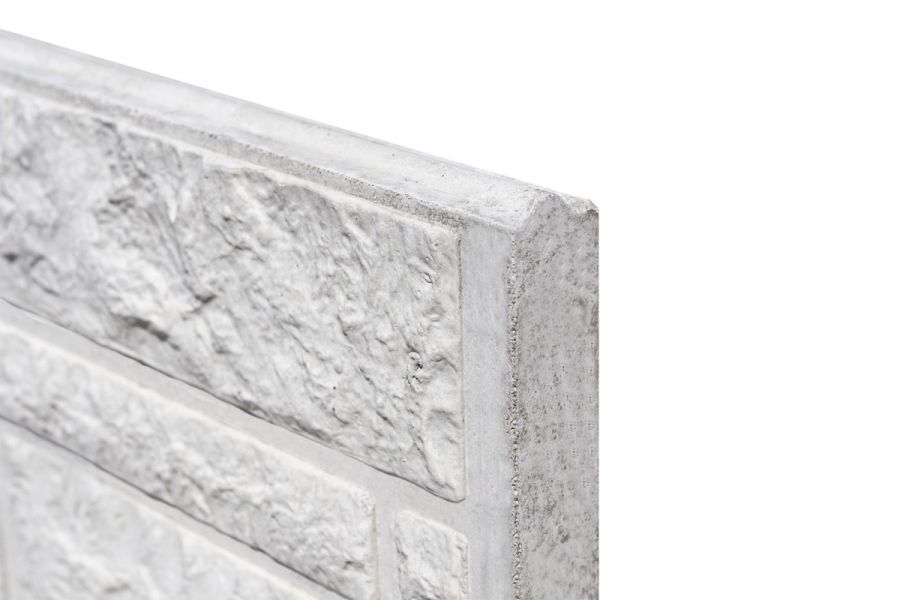 Betonnen onderplaat 2-zijdig rotsmotief wit/grijs 4,8x36x180 cm Betonnen onderplaat 2-zijdig rotsmotief wit/grijs 4,8x36x180 cm