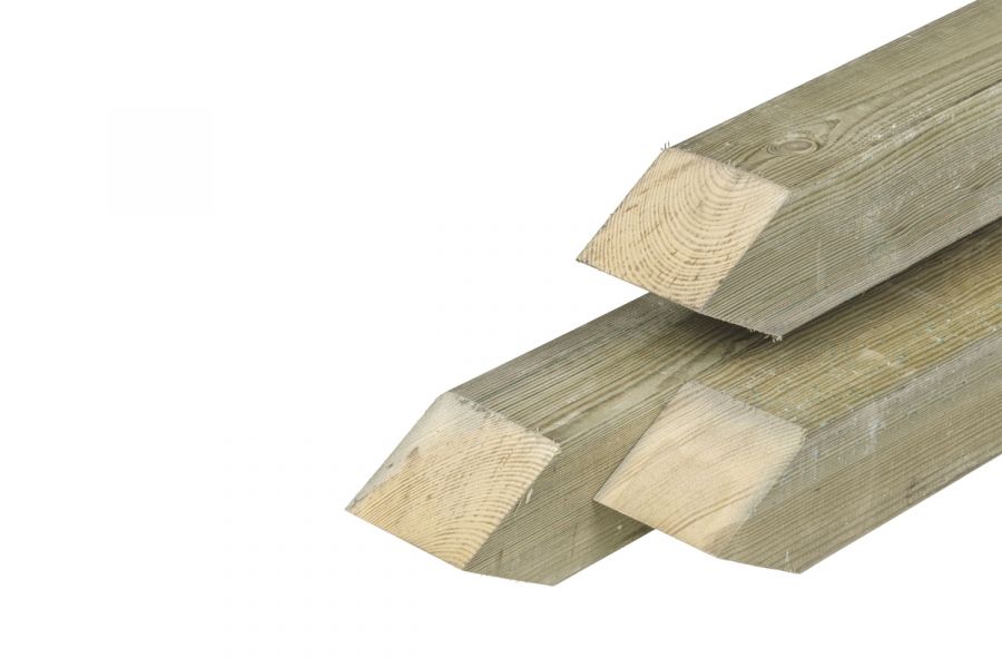 Pergolapalen met punt 8,8x8,8x150 cm Pergolapalen met punt 8,8x8,8x150 cm