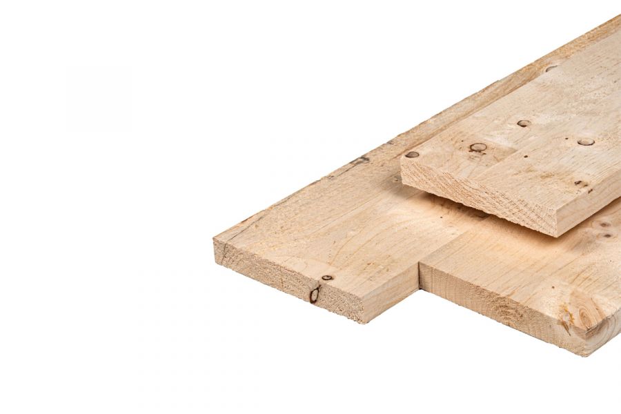 Steigerplank Midden-Europees onbehandeld vuren 2,9x19x400 cm Steigerplank Midden-Europees onbehandeld vuren 2,9x19x400 cm