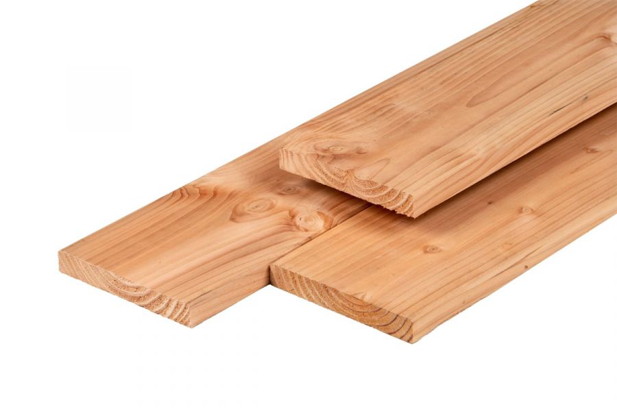 Plank Douglas onbehandeld 2,8x19,5x400 cm Plank Douglas onbehandeld 2,8x19,5x400 cm