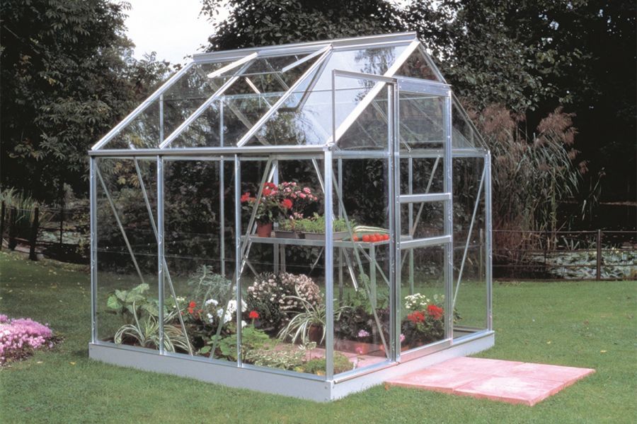 Tuinkas Popular 66 aluminium - 3 mm veiligheidsglas - 193x195 cm