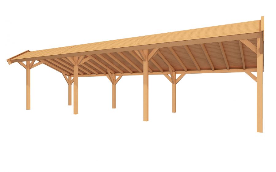 YARD Outdoor SUBLIME Kapschuur - 1100x300 cm Douglashout YARD Outdoor SUBLIME Kapschuur - 1100x300 cm Douglashout