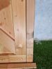 Dubbele douglas deur – inclusief kozijn (202 x 190 cm) - SALE25077