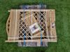 Bloembak met toogtrellis 140x90x30 cm - SALE25082