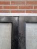 Dubbele steellook deur – dubbel glas, met scharnieren (206 x 150 cm) - SALE25135