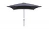Garden Impressions Lotus parasol - 250x250 cm - carbon black - dark grey