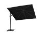 Garden Impressions Hawaii Big Pole II zweefparasol 350x350 carbon/royal black