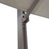 Garden Impressions Hawaii Emperor zweefparasol - 300x400 cm taupe / royal sand