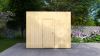 Poolhouse Trendy 300x300 cm - onbehandeld
