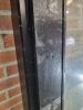 Enkele deur douglas zwart gecoat 88 x 227,6 cm - SALE25032