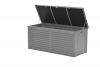 Primo kussenbox - 490L - 146,4x61 - kunststof - dark grey - black