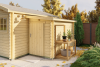 Tuindeco Blokhut Aanbouw 28 mm vuren Red class wood geïmpregneerd