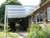 Greenline veranda 600x250 cm - 2 staanders - polycarbonaat dak