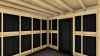 Poolhouse Trendy 300x300 cm + luifel 400 cm - exterieur zwart gecoat
