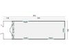 Circuswagen Jimmy met veranda 840x240 cm