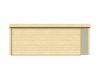 Tuindeco Hildegard Blokhut 570x380 cm 44 mm vuren blank