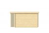 Tuindeco Hildegard Blokhut 570x380 cm 44 mm vuren blank