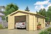 Tuindeco Rydell garage 470x570 cm 58 mm vuren honing geïmpregneerd